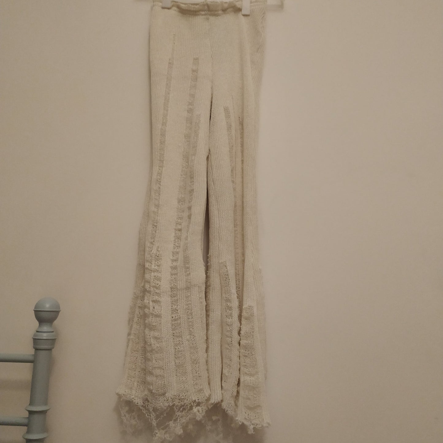 Distressed Linen Leggings