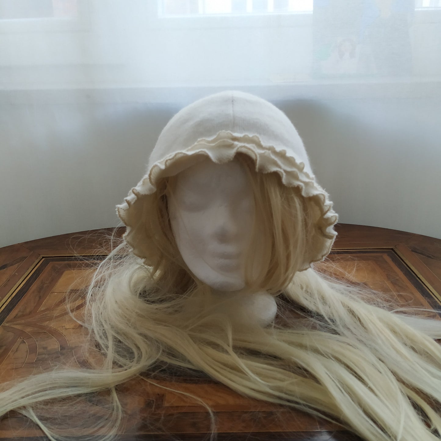 Angelic orchid bonnet no. xxi