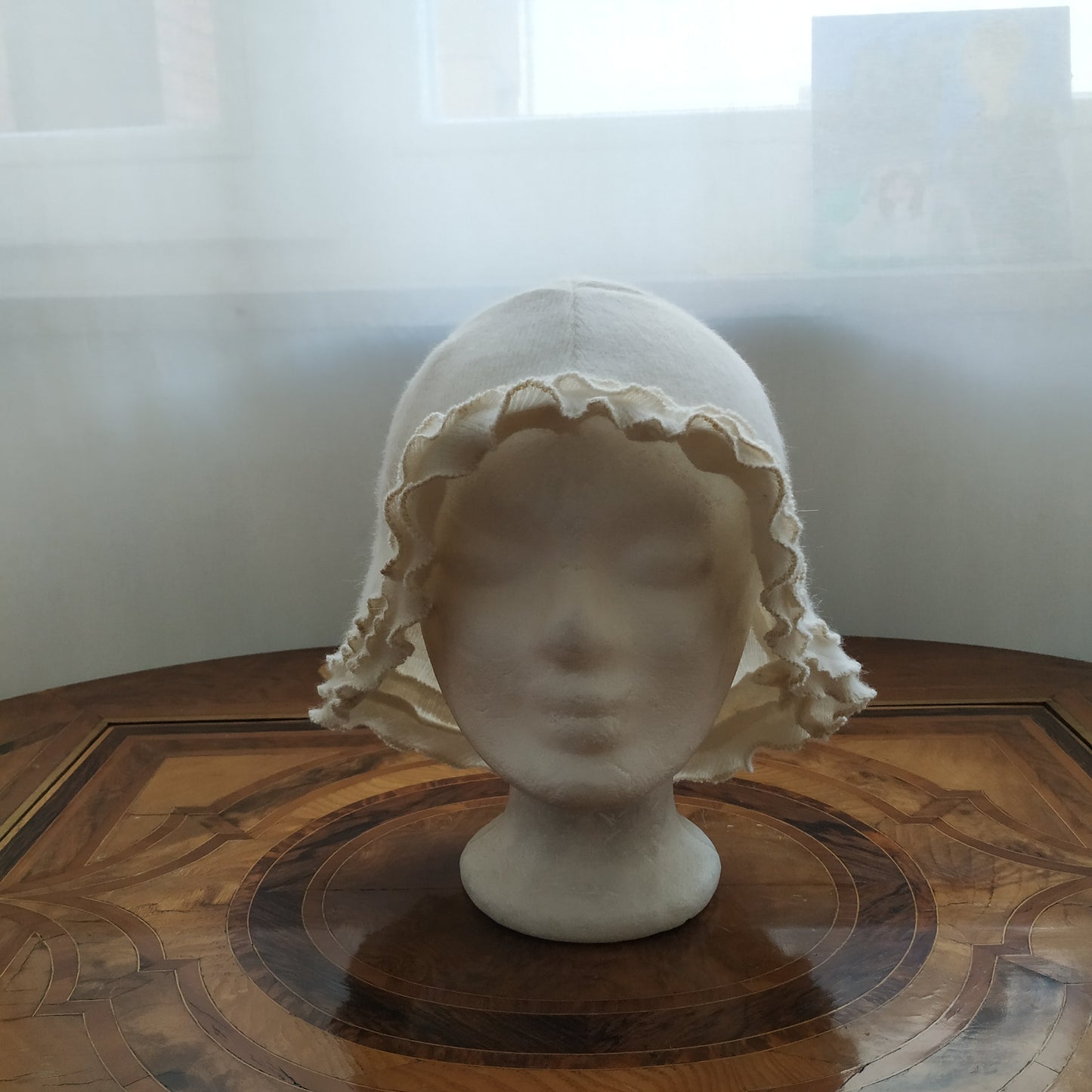 Angelic orchid bonnet no. xxi