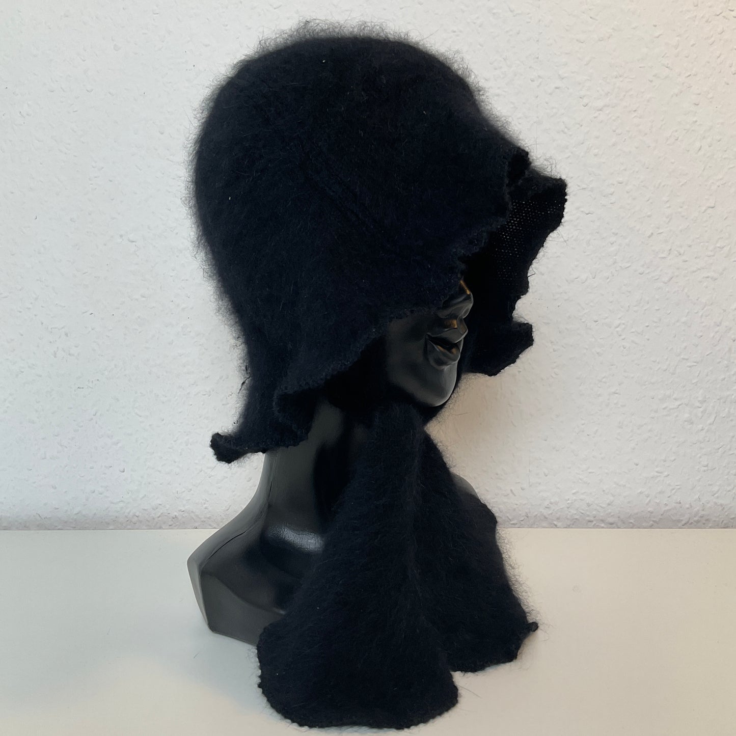 ꒰⑅ᵕ༚ᵕ꒱˖♡ extra fluffy angora orchid bonnet ♡˖꒰ᵕ༚ᵕ⑅꒱