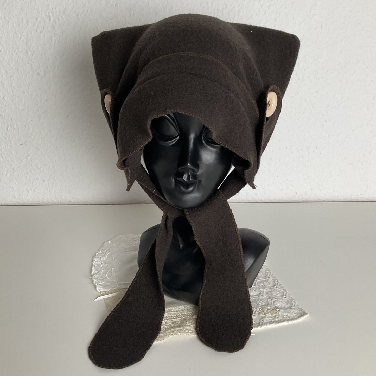 ꒰⑅ᵕ༚ᵕ꒱˖♡ dark brunette modular maiden bonnet ♡˖꒰ᵕ༚ᵕ⑅꒱