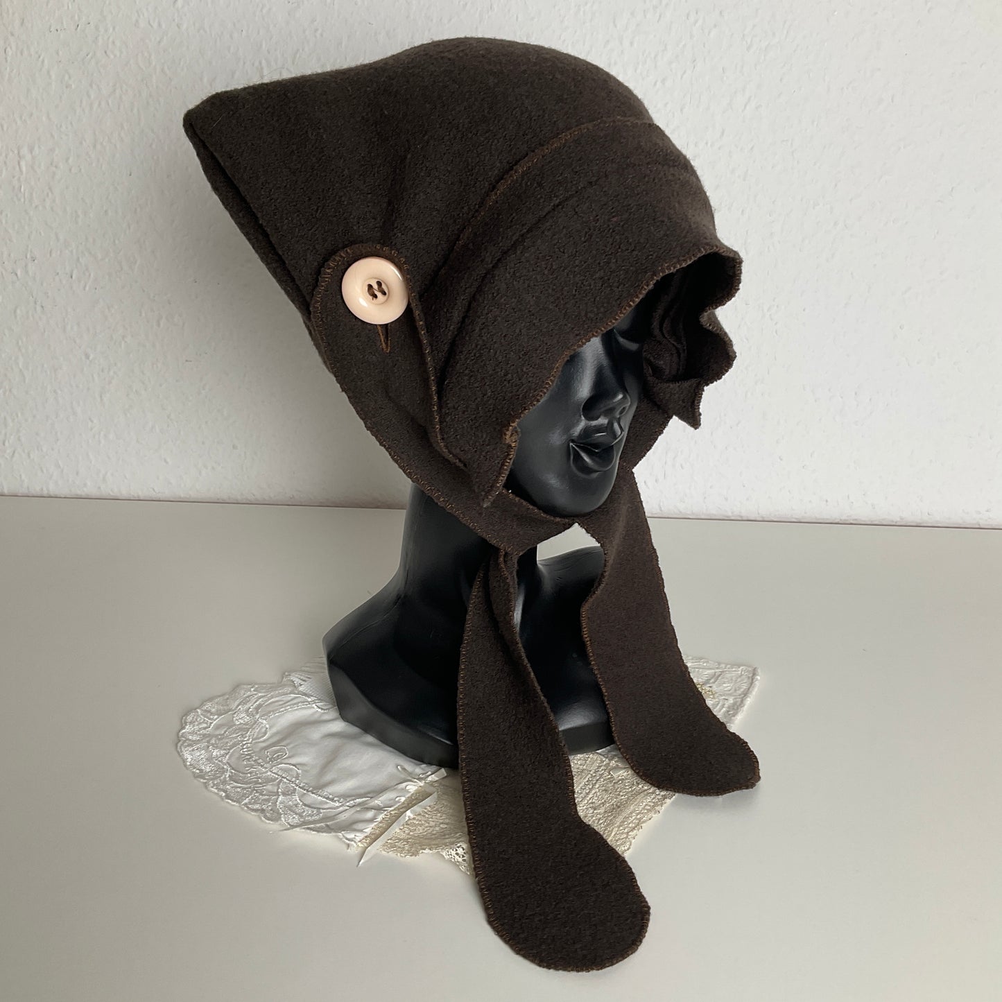 ꒰⑅ᵕ༚ᵕ꒱˖♡ dark brunette modular maiden bonnet ♡˖꒰ᵕ༚ᵕ⑅꒱