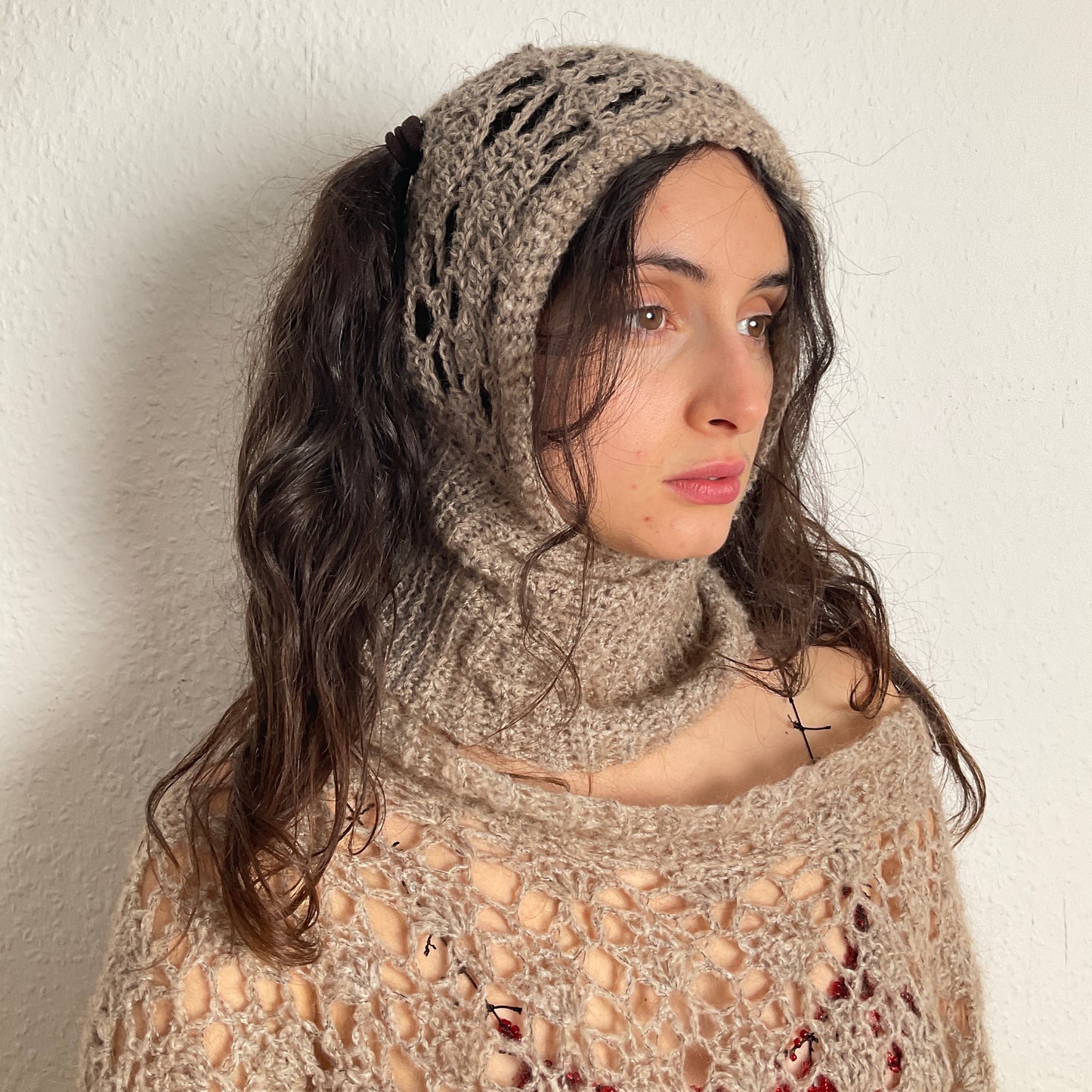 prototype 'helmet' ~ crochet balaclava from mođđe studio