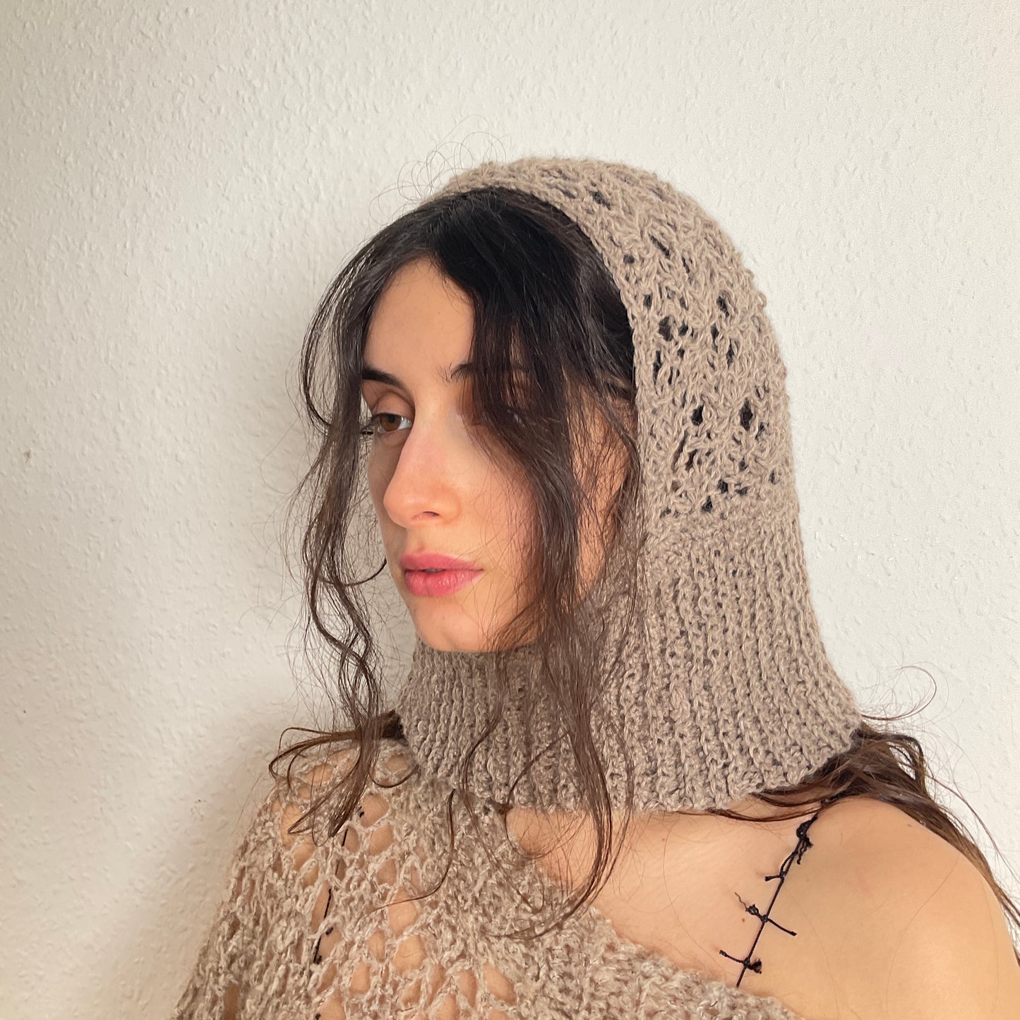 prototype 'helmet' ~ crochet balaclava from mođđe studio