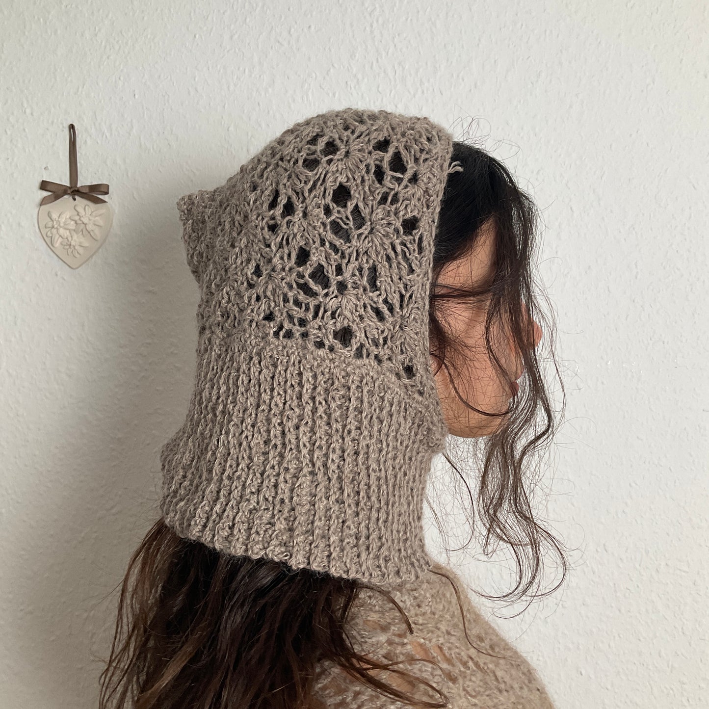 prototype 'helmet' ~ crochet balaclava from mođđe studio