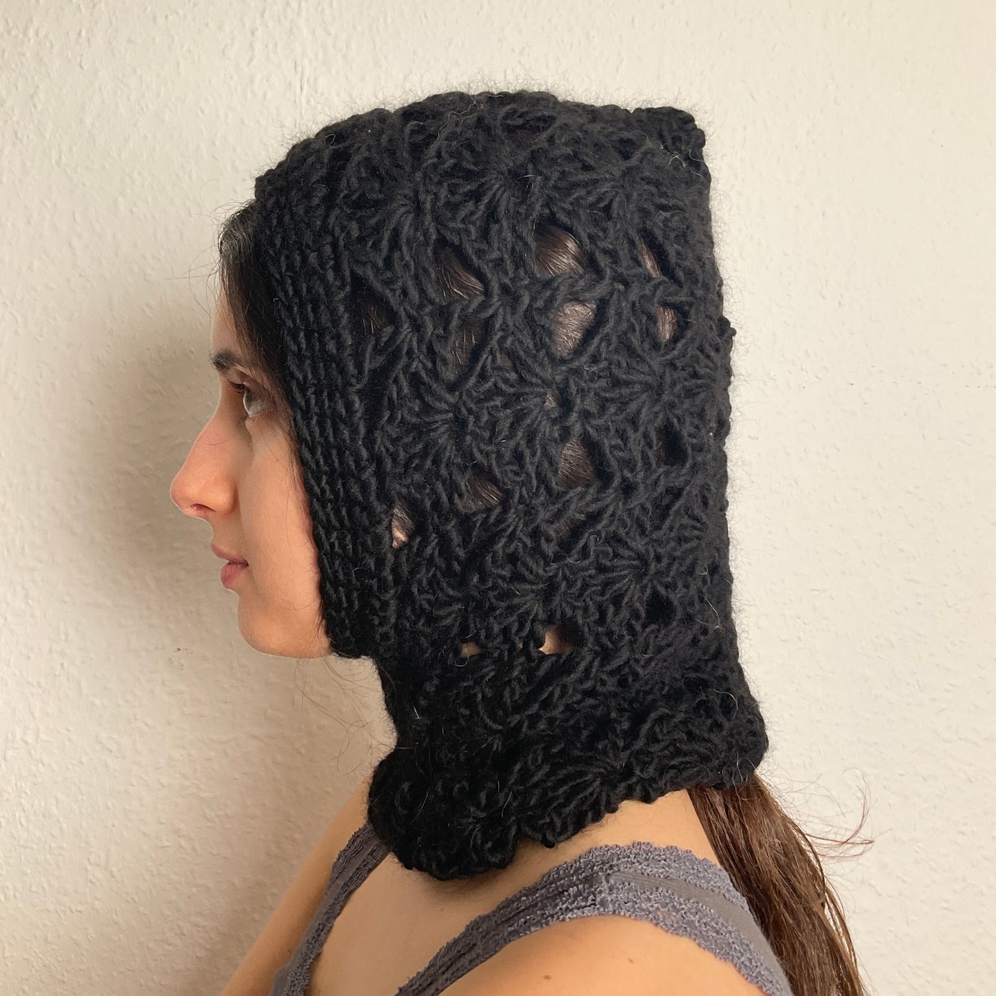 cocoon 1 ~ crochet balaclava from mođđe studio