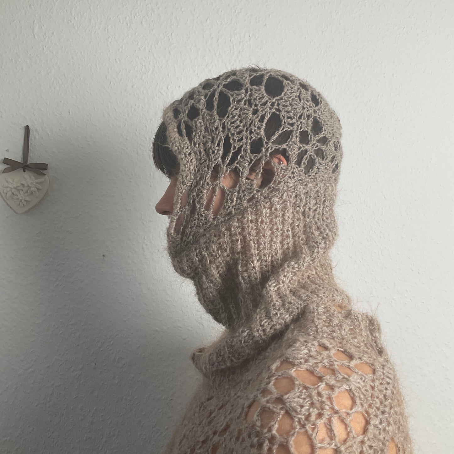 prototype 'helmet' ~ crochet balaclava from mođđe studio