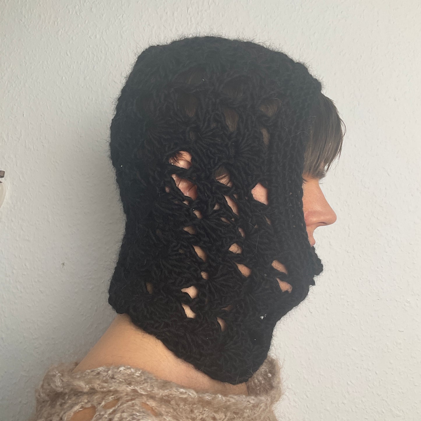 cocoon 1 ~ crochet balaclava from mođđe studio