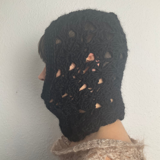 cocoon 1 ~ crochet balaclava from mođđe studio