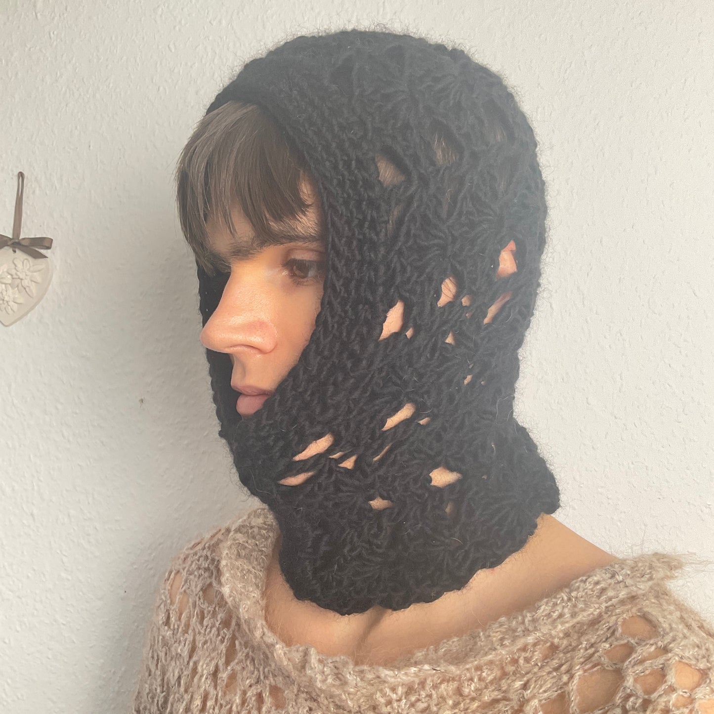 cocoon 1 ~ crochet balaclava from mođđe studio