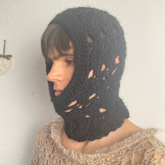 cocoon 1 ~ crochet balaclava from mođđe studio