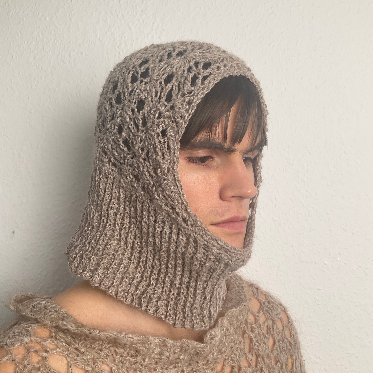 prototype 'helmet' ~ crochet balaclava from mođđe studio