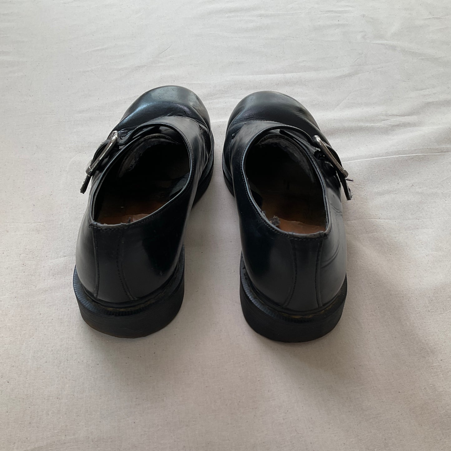 90s Dr. Martens w buckle and steel toe