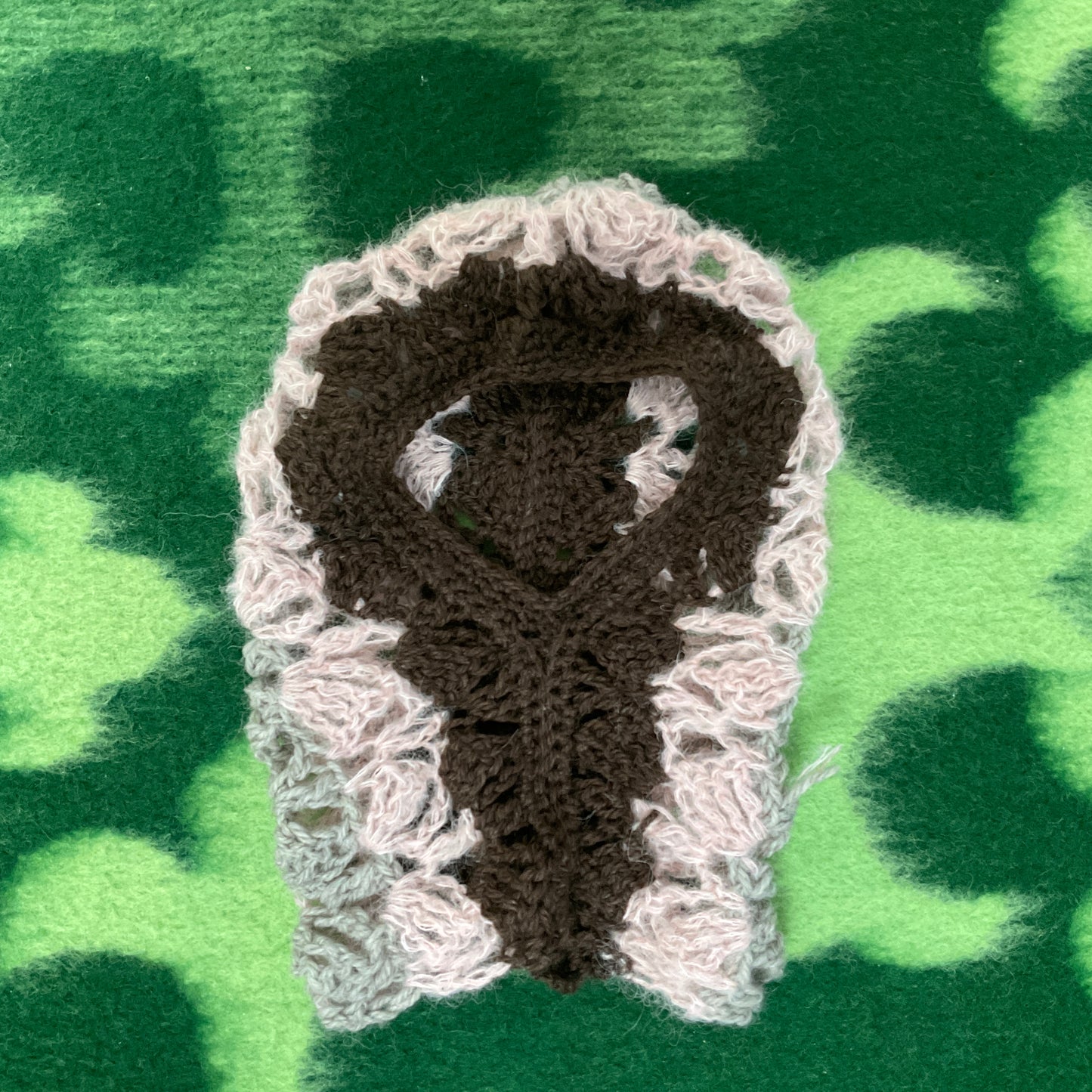 mođđe studio ~ cocoon 2 ice cream crochet balaclava