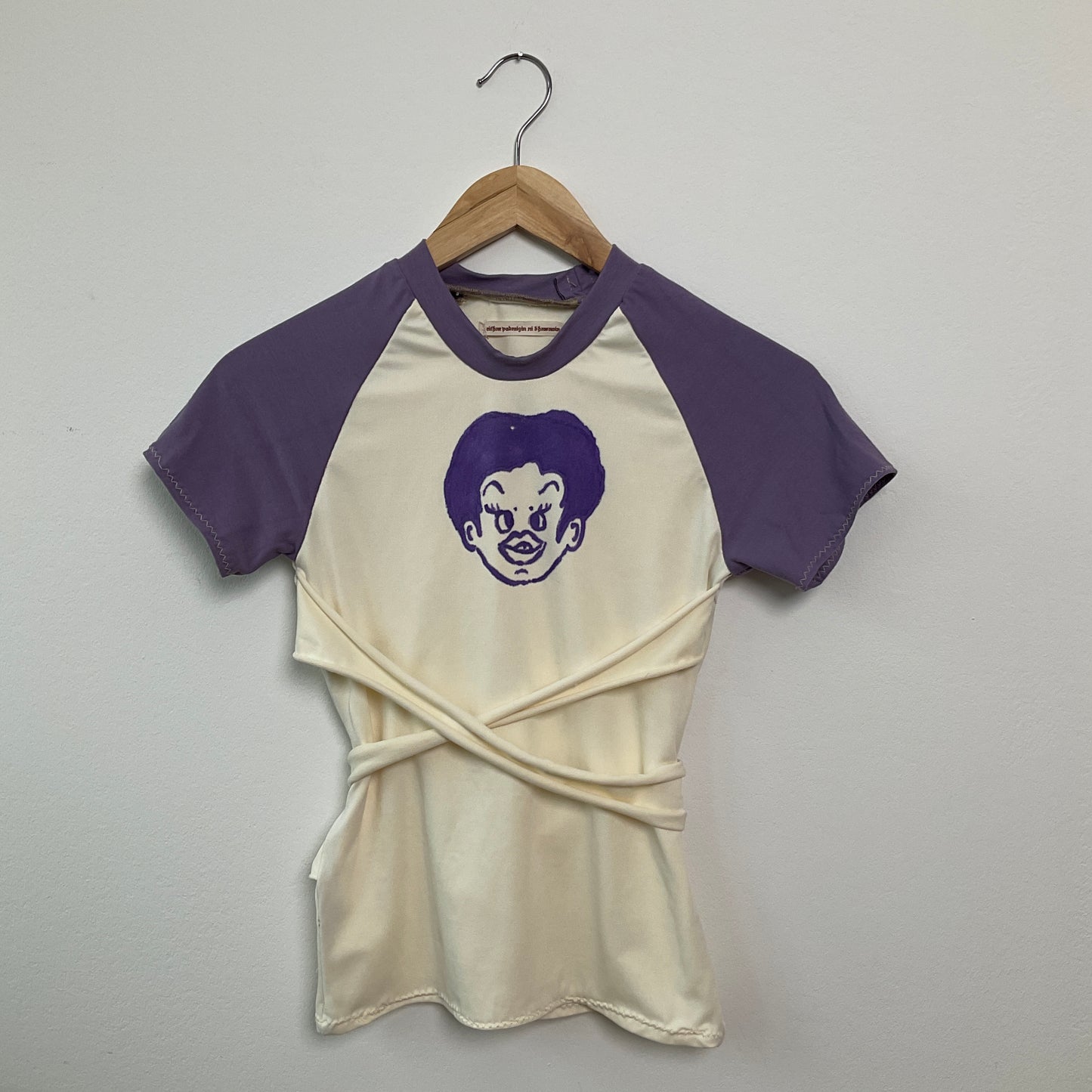 Purple bondage t-shirt