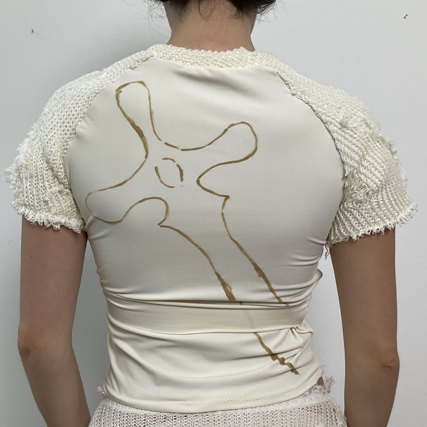 White bondage t-shirt