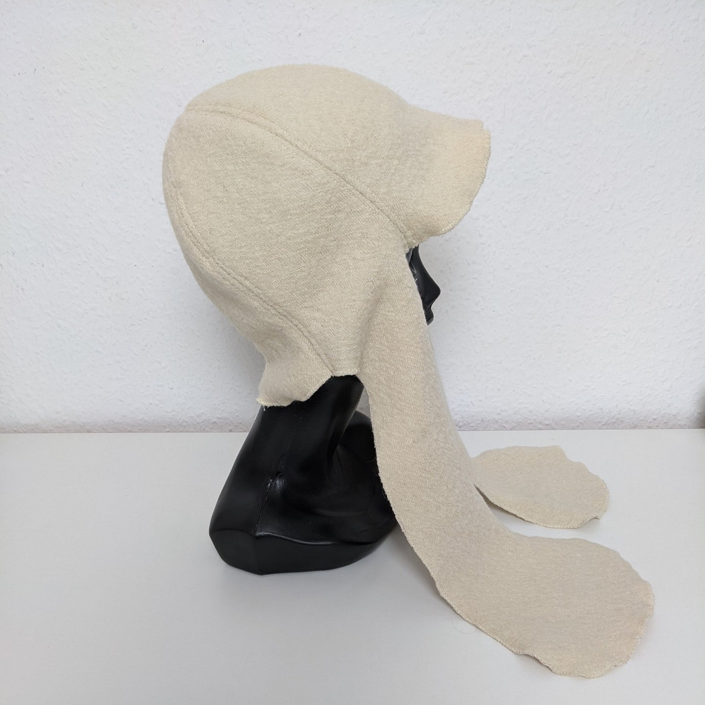꒰⑅ᵕ༚ᵕ꒱˖♡ virgin wool orchid bonnet ♡˖꒰ᵕ༚ᵕ⑅꒱
