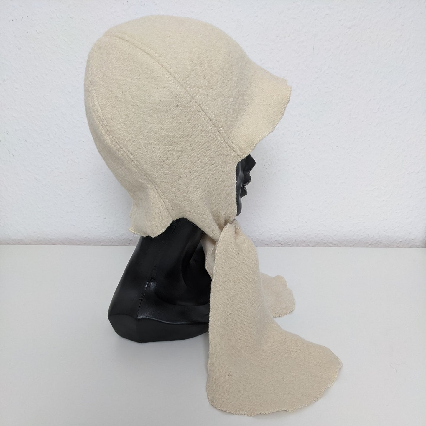 ꒰⑅ᵕ༚ᵕ꒱˖♡ virgin wool orchid bonnet ♡˖꒰ᵕ༚ᵕ⑅꒱