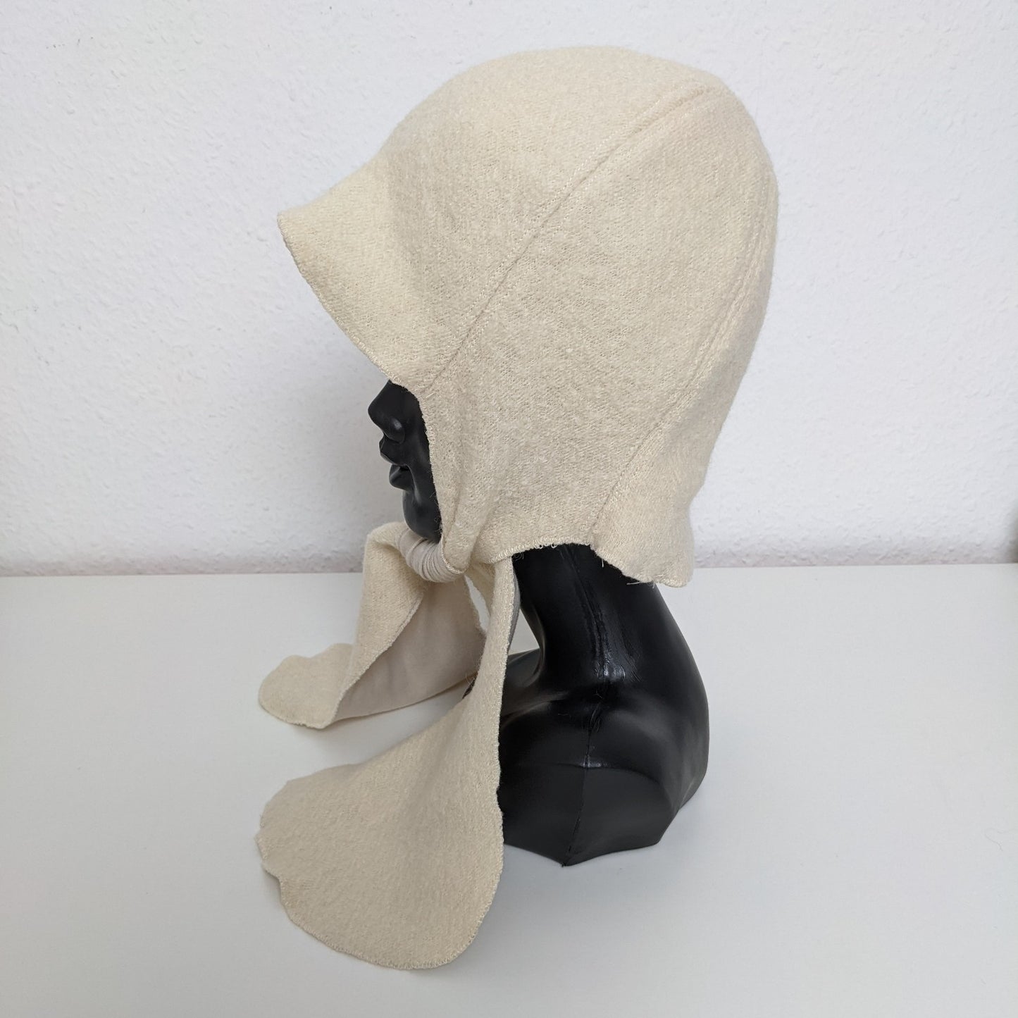 ꒰⑅ᵕ༚ᵕ꒱˖♡ virgin wool orchid bonnet ♡˖꒰ᵕ༚ᵕ⑅꒱