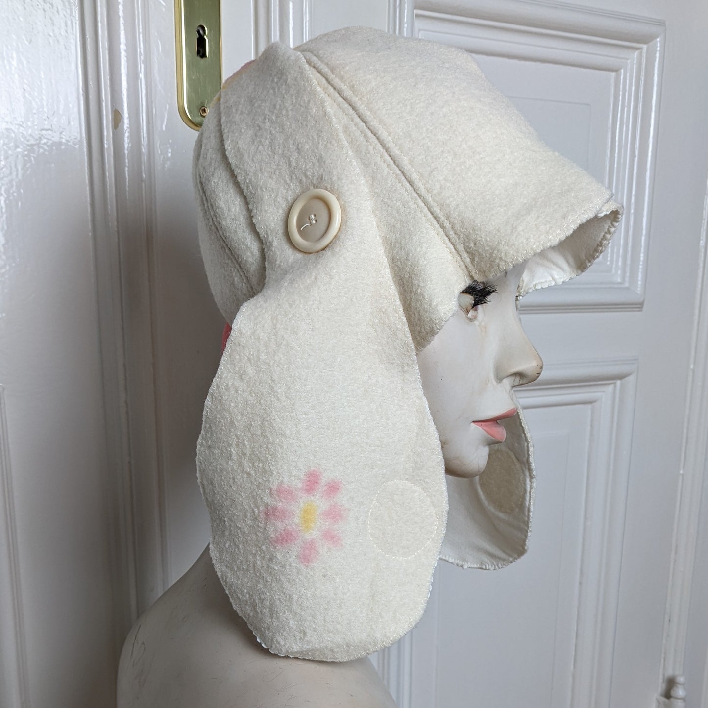 ꒰⑅ᵕ༚ᵕ꒱˖♡ Painted Daisy Bonnet ♡˖꒰ᵕ༚ᵕ⑅꒱