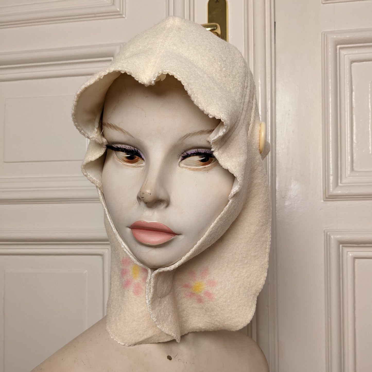꒰⑅ᵕ༚ᵕ꒱˖♡ Painted Daisy Bonnet ♡˖꒰ᵕ༚ᵕ⑅꒱