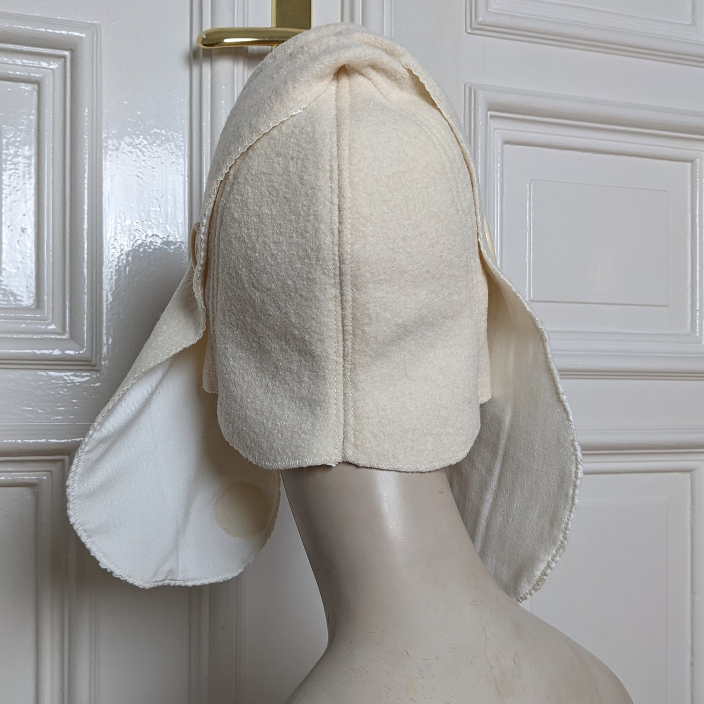 ꒰⑅ᵕ༚ᵕ꒱˖♡ Ivory Orchid Bonnet ♡˖꒰ᵕ༚ᵕ⑅꒱