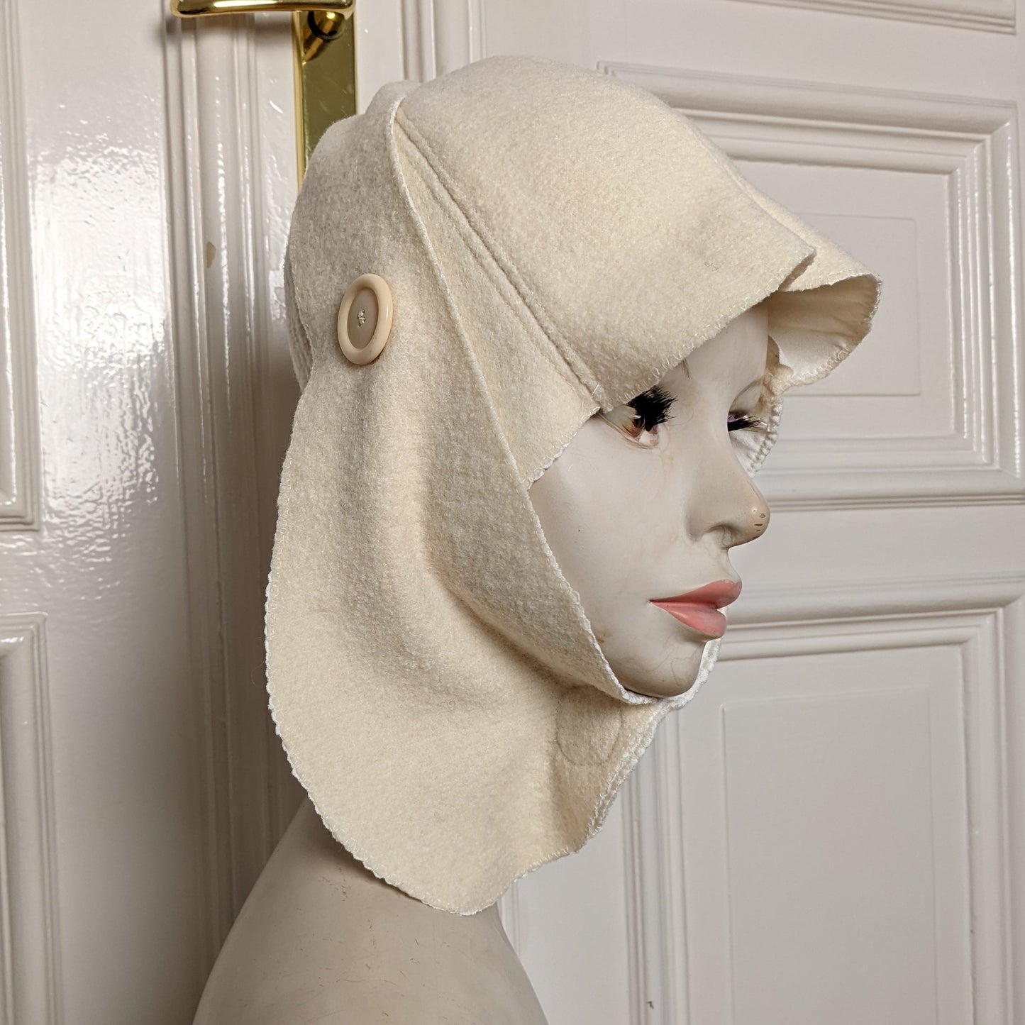 ꒰⑅ᵕ༚ᵕ꒱˖♡ Ivory Orchid Bonnet ♡˖꒰ᵕ༚ᵕ⑅꒱