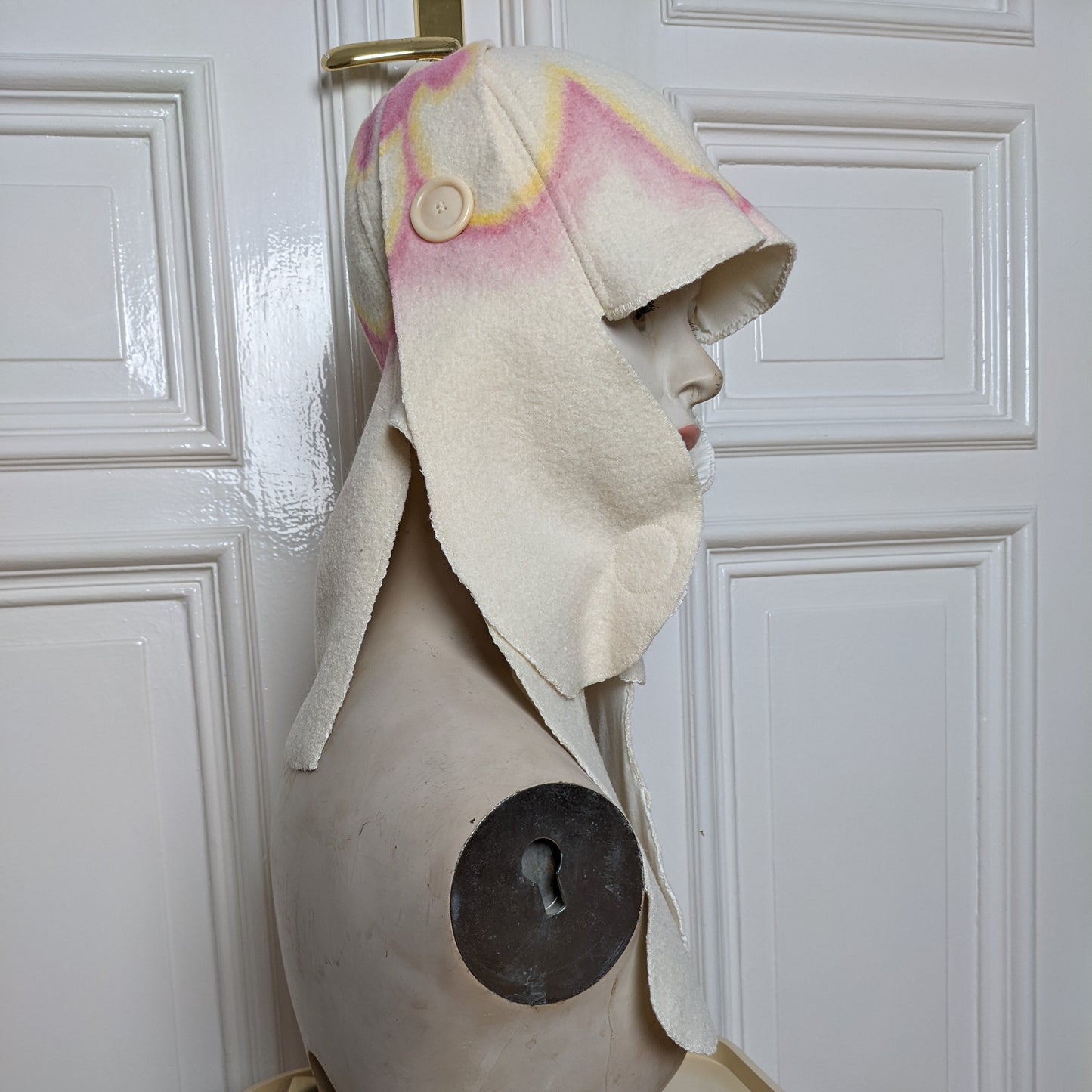 ꒰⑅ᵕ༚ᵕ꒱˖♡ Ascended Fleur de Lis Orchid Bonnet ♡˖꒰ᵕ༚ᵕ⑅꒱