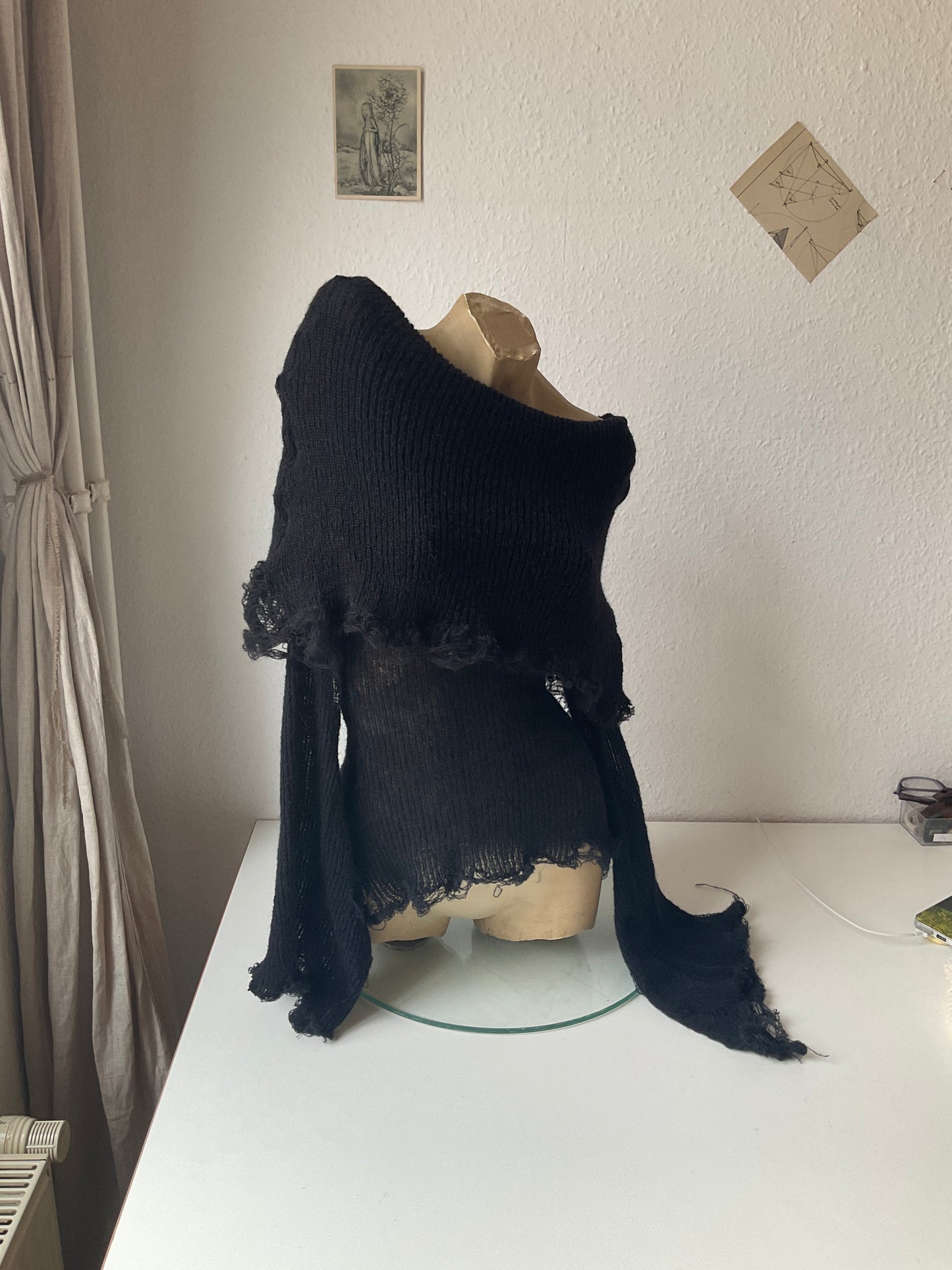 gargarox ~ Monkcore mohair longsleeve