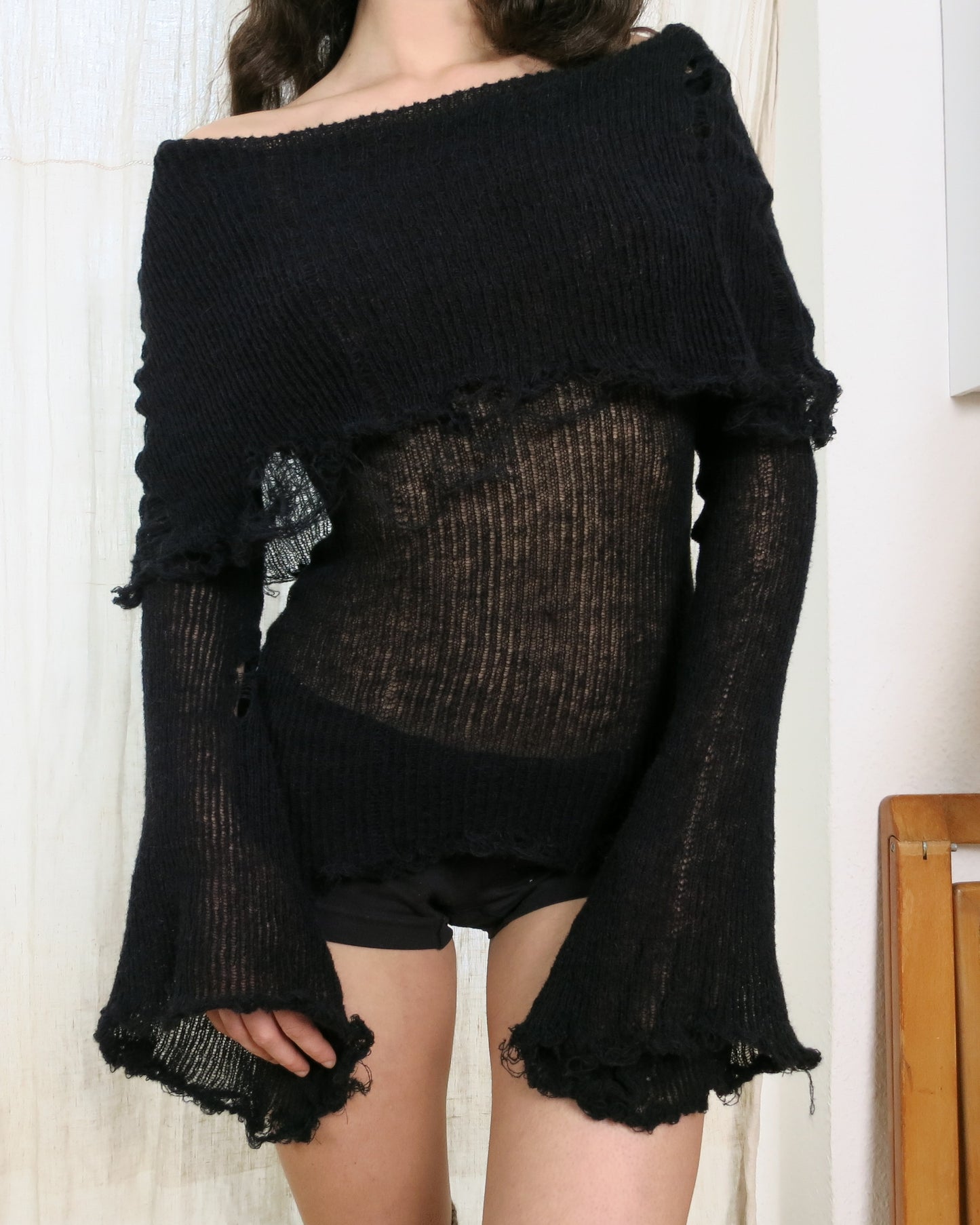 gargarox ~ Monkcore mohair longsleeve