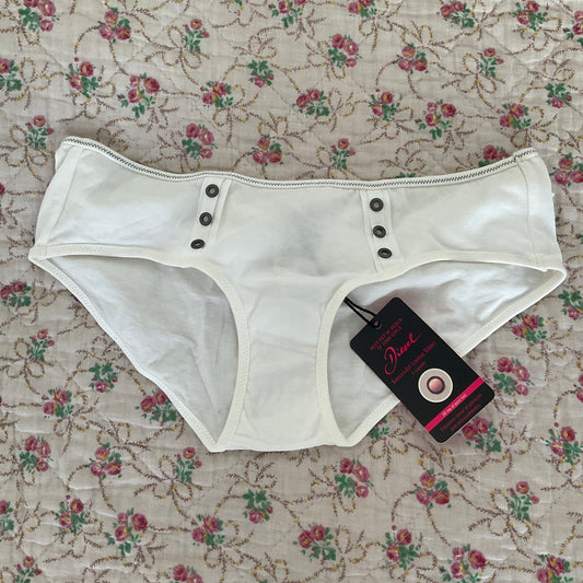 Keep out of reach of good girls ~ white Diesel underwear