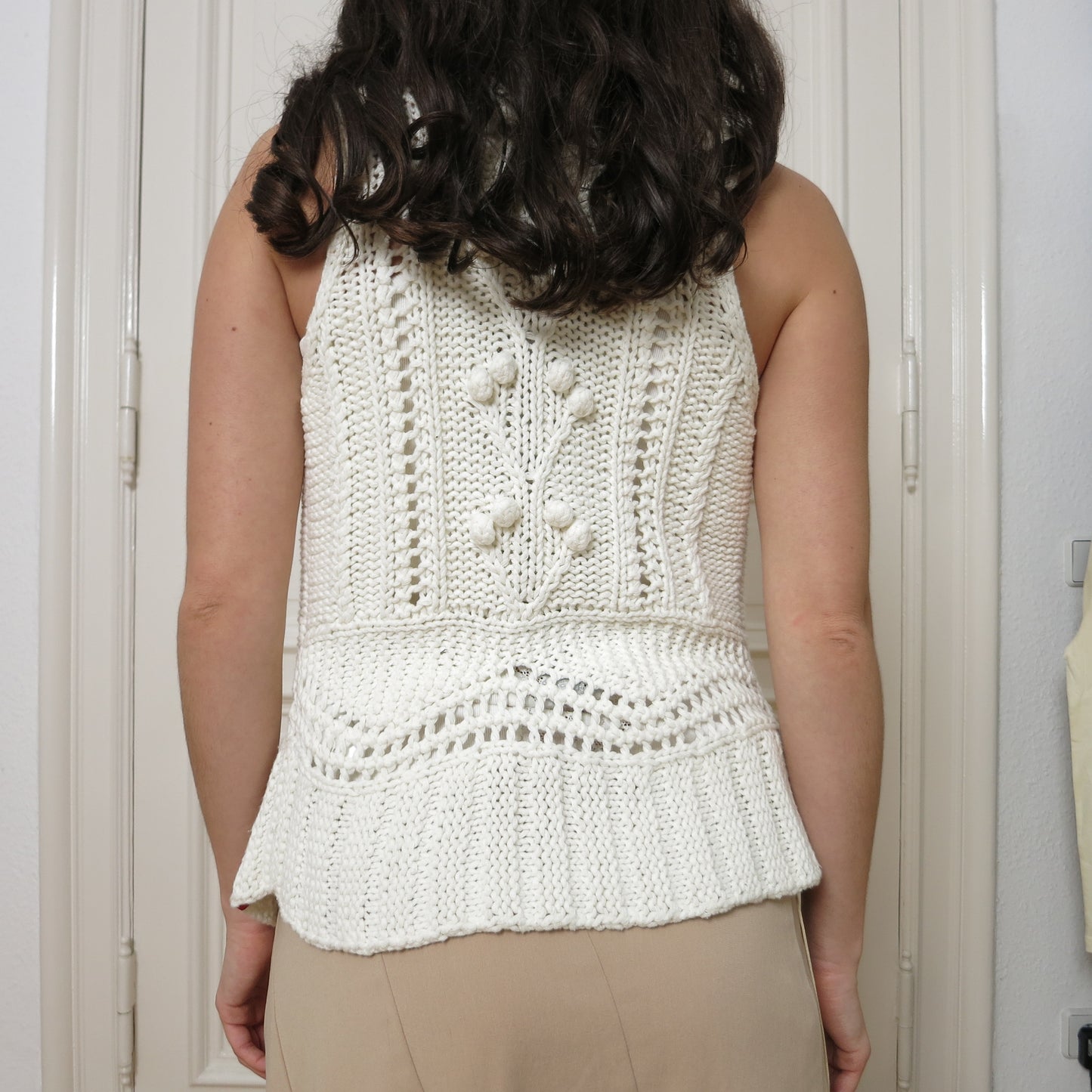 Knit vest