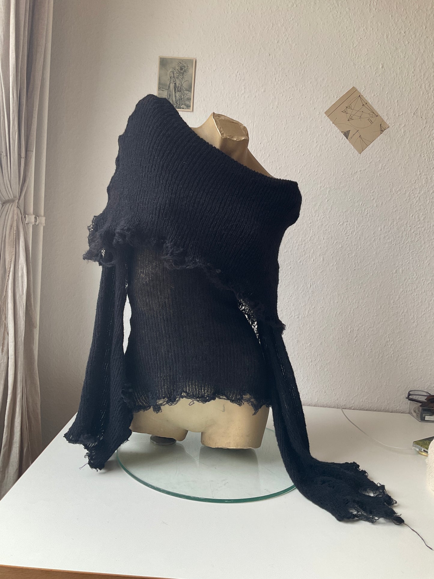 gargarox ~ Monkcore mohair longsleeve