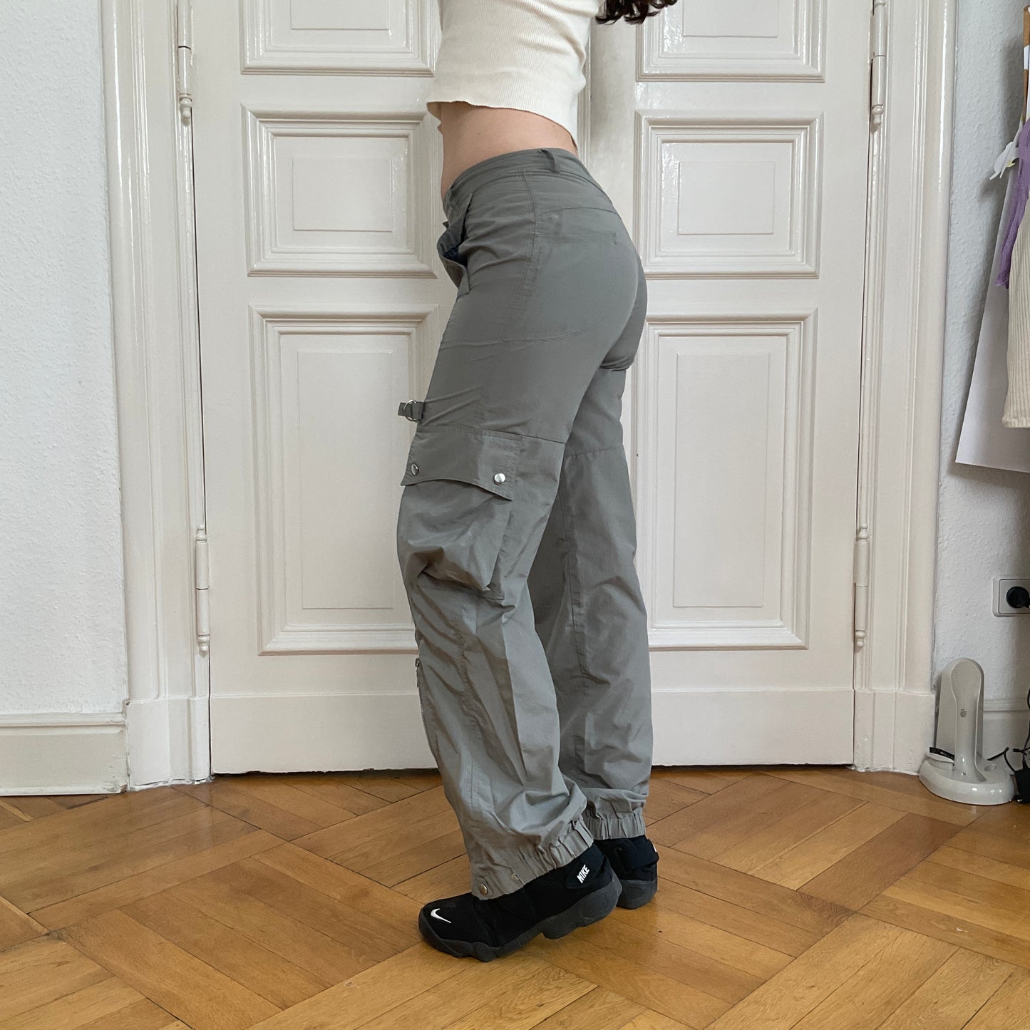 90s green cargo pants