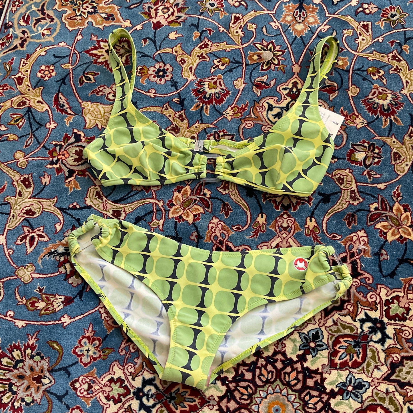 90s green bikini