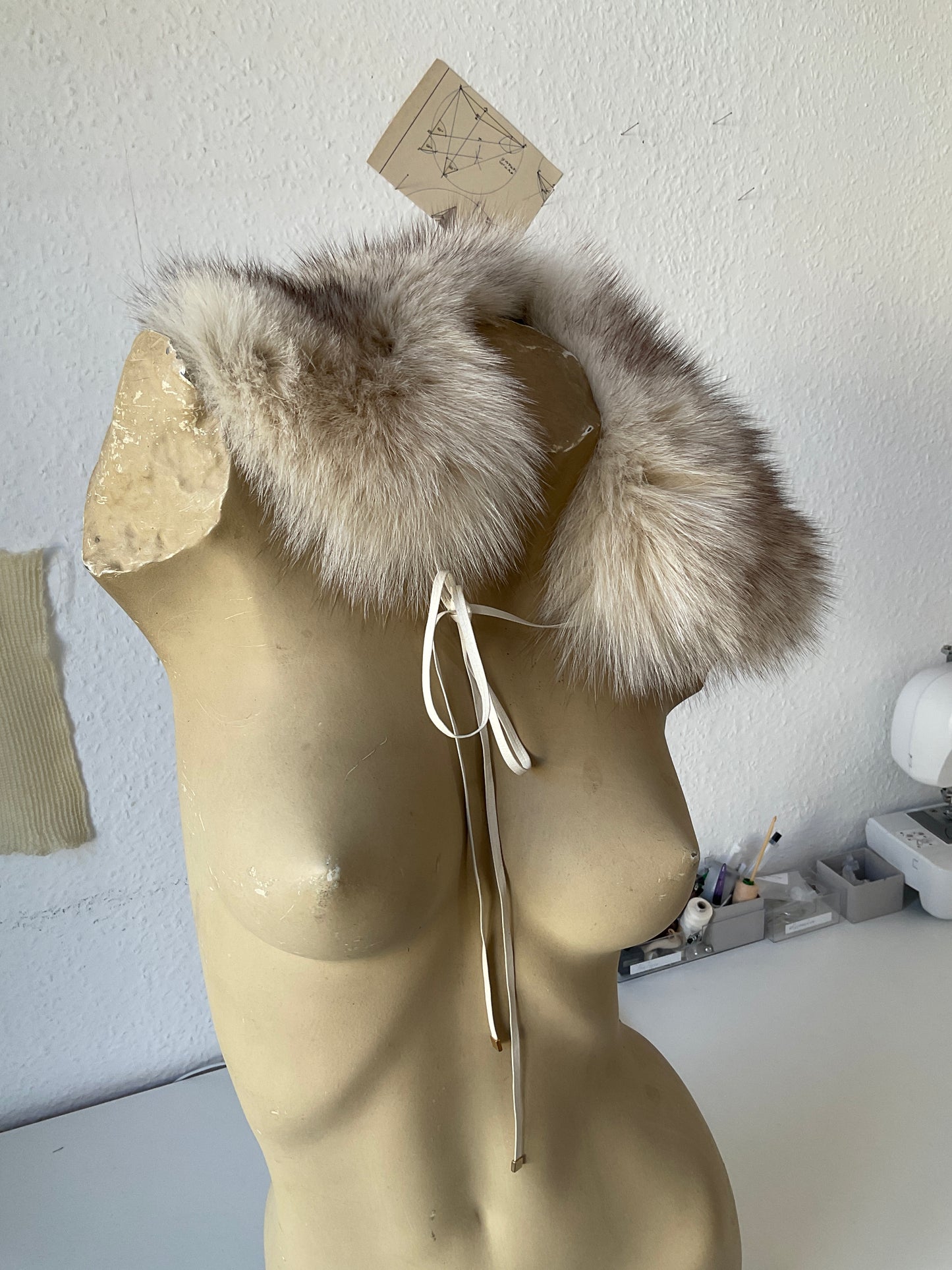 Novespazio fur collar