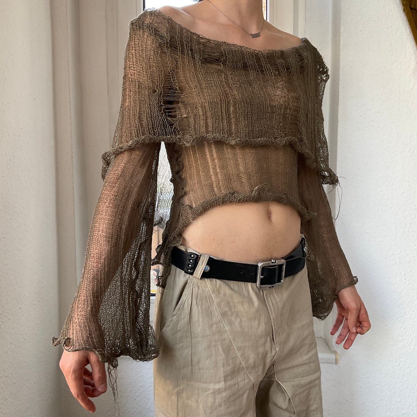 gargarox ~ Moss collar longsleeve