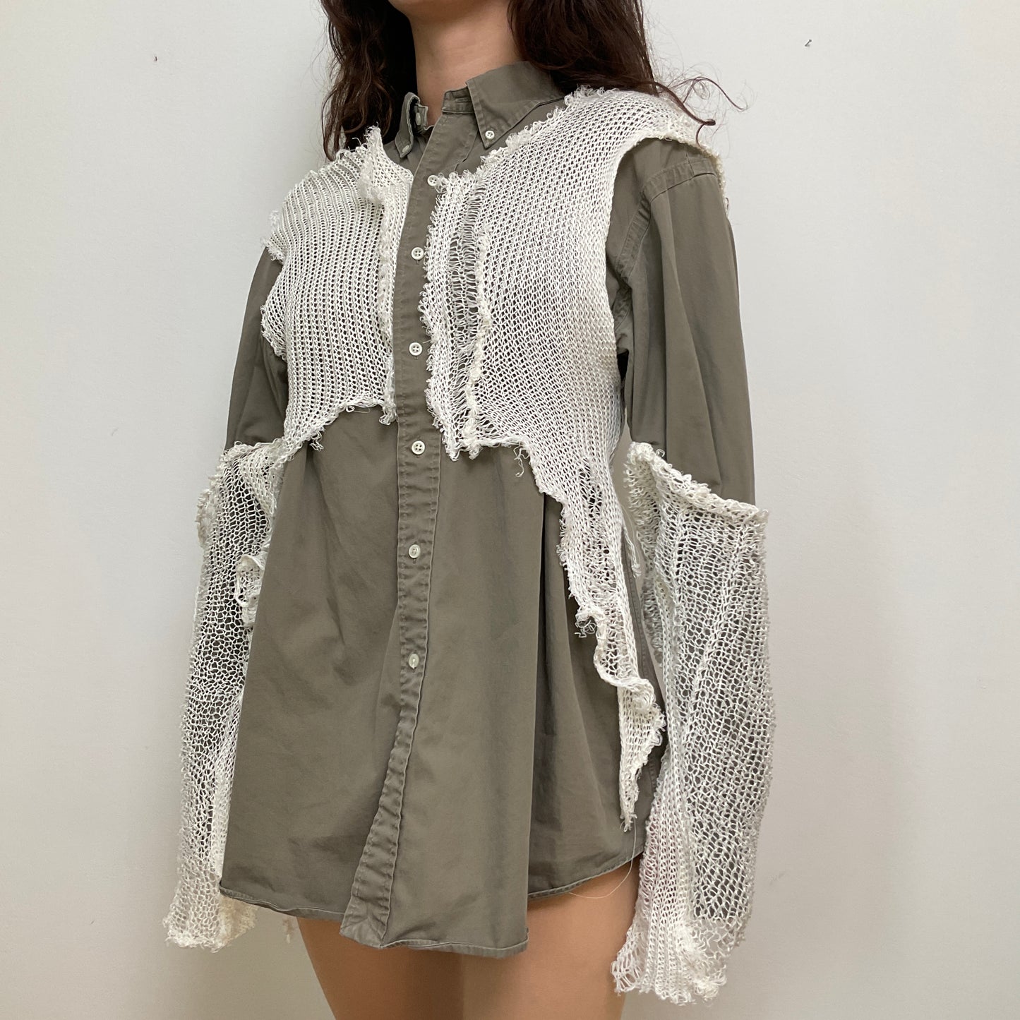 Linen remix shirt