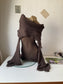 gargarox - Monkcore brown minidress