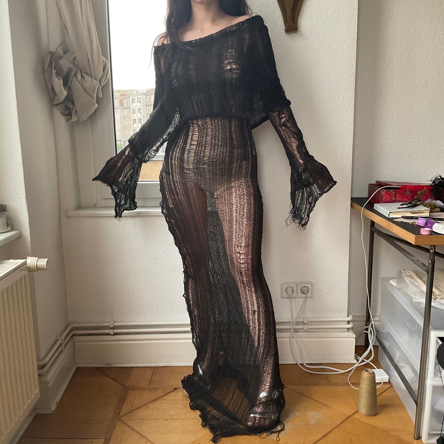 gargarox ~ Black widow gown