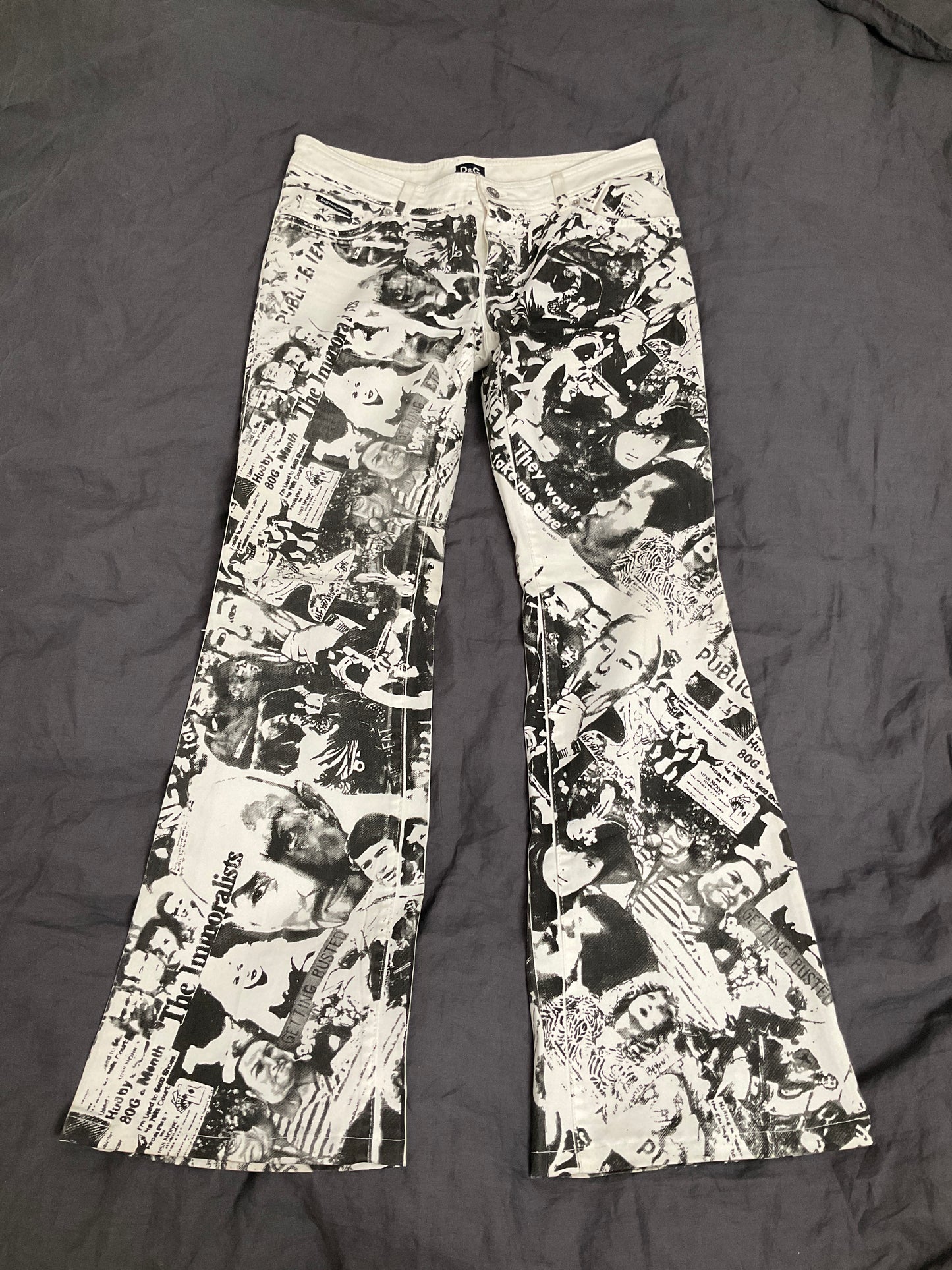 Dolce & Gabbana printed pants