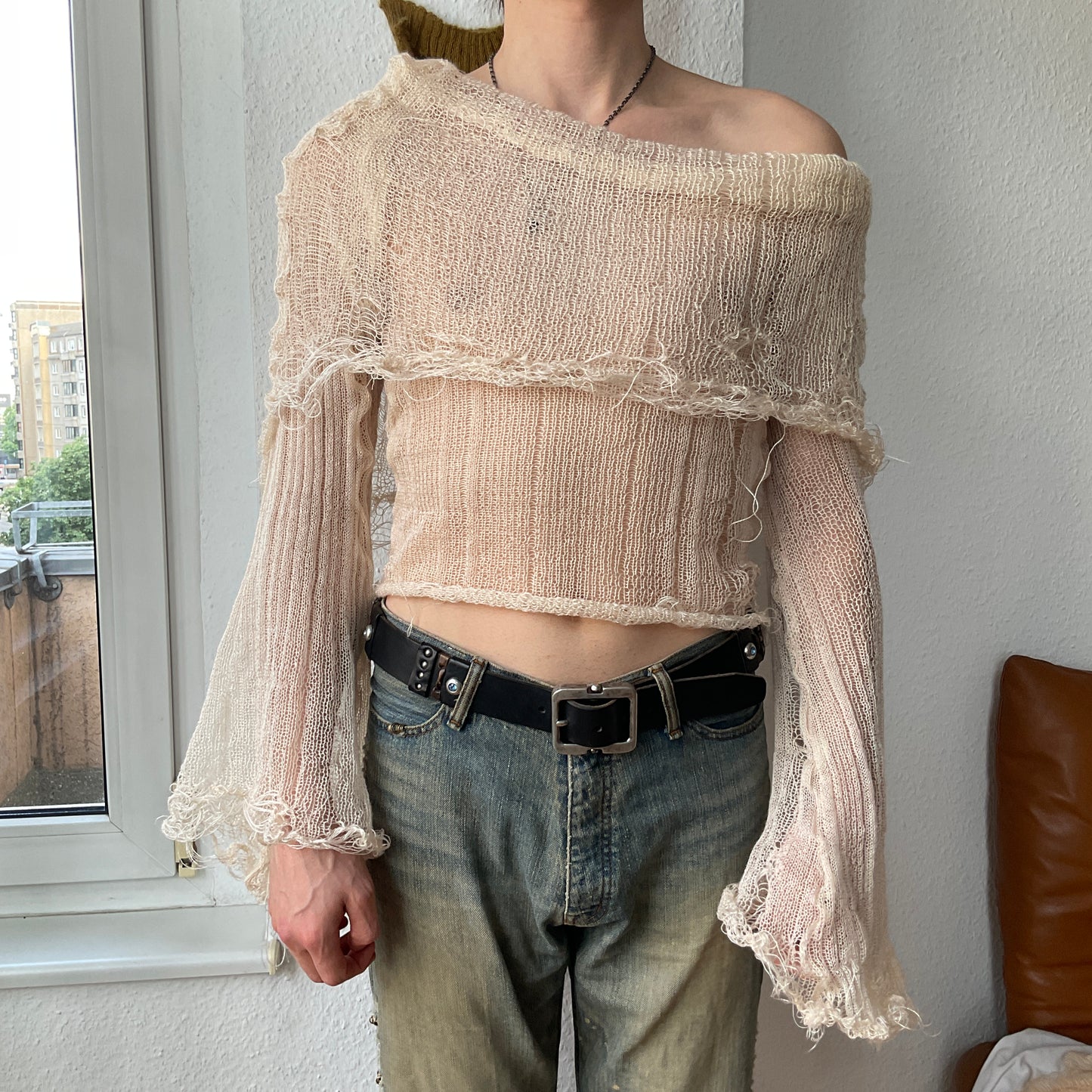 Top with collar