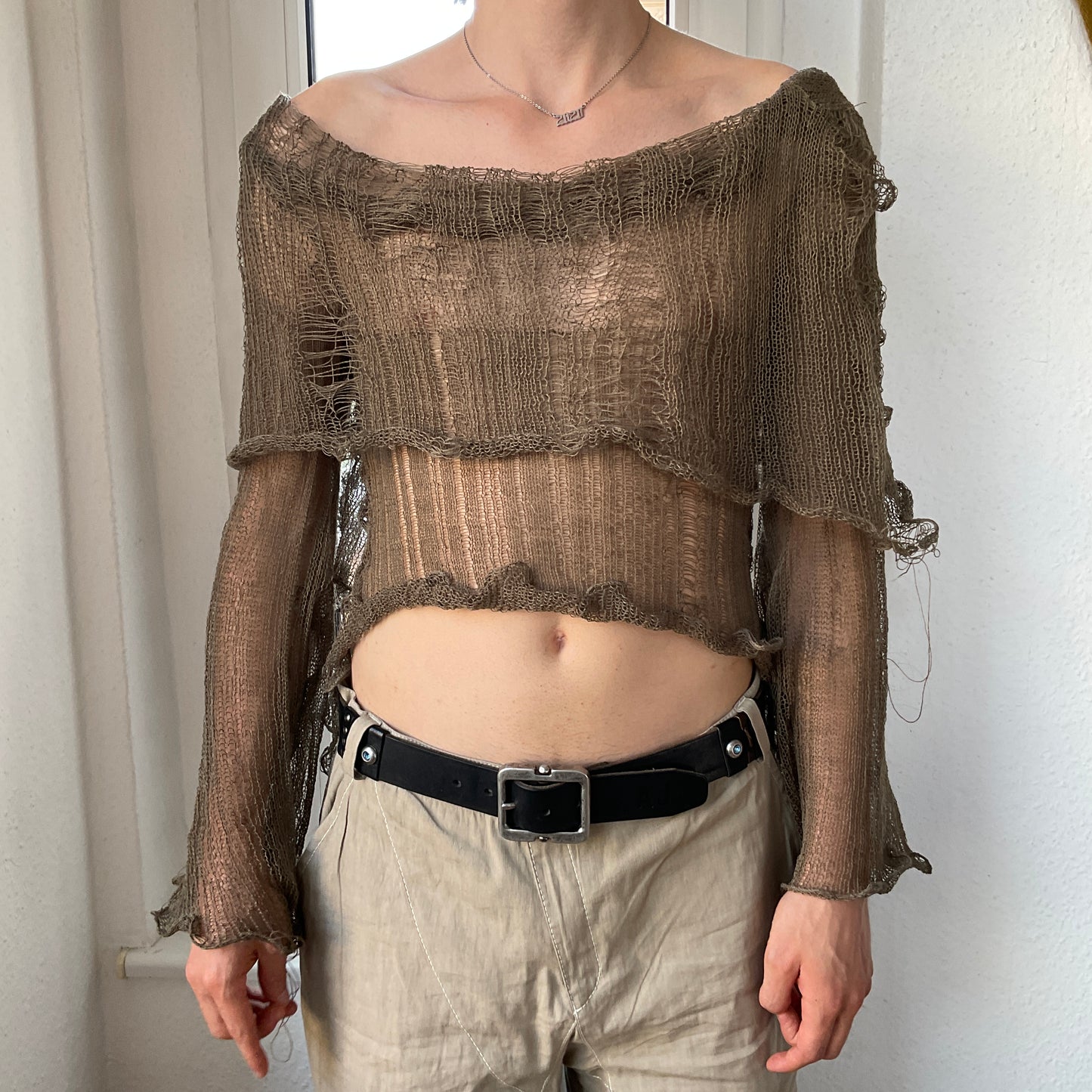 gargarox ~ Moss collar longsleeve
