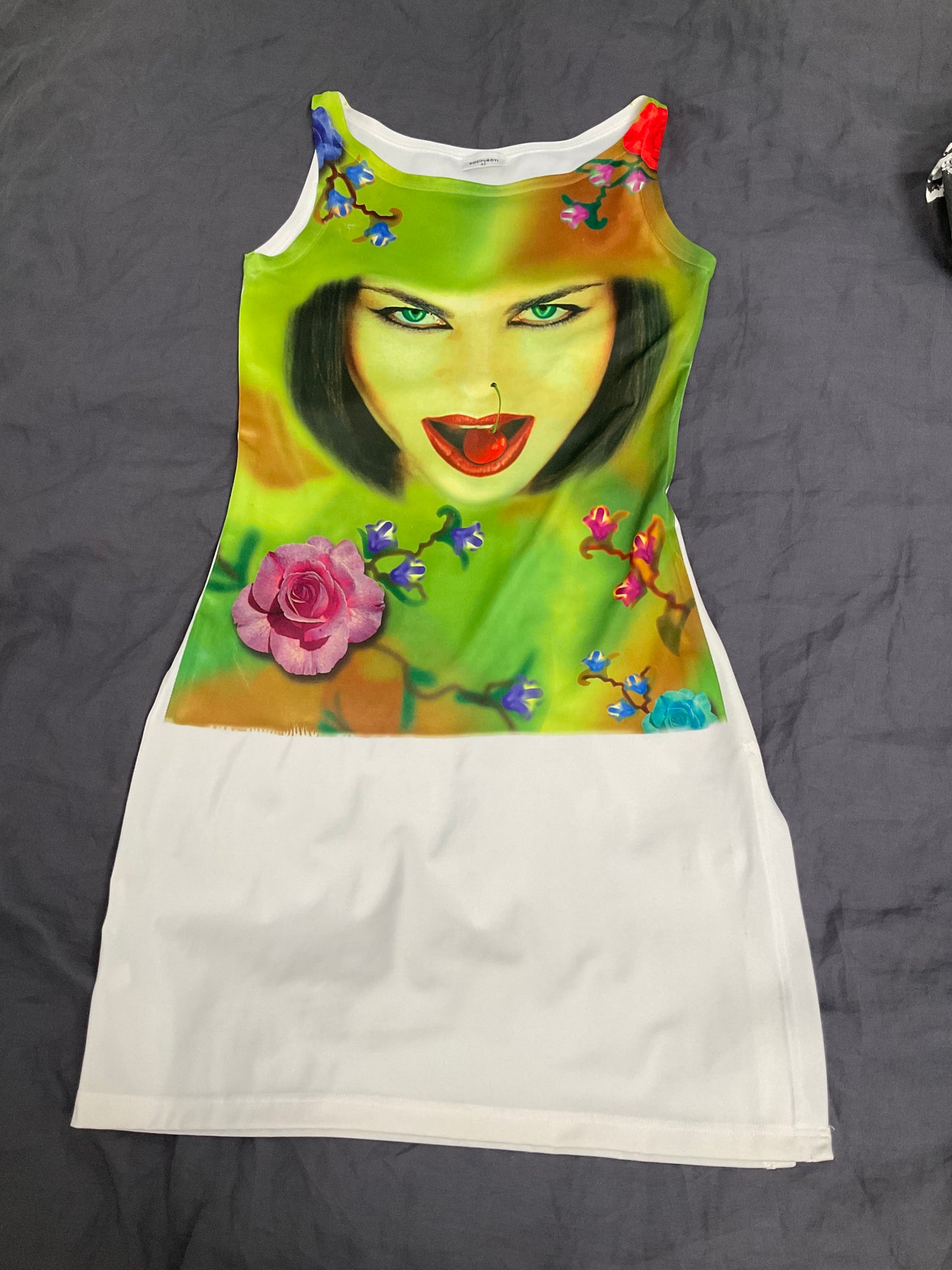 Summer dress with print