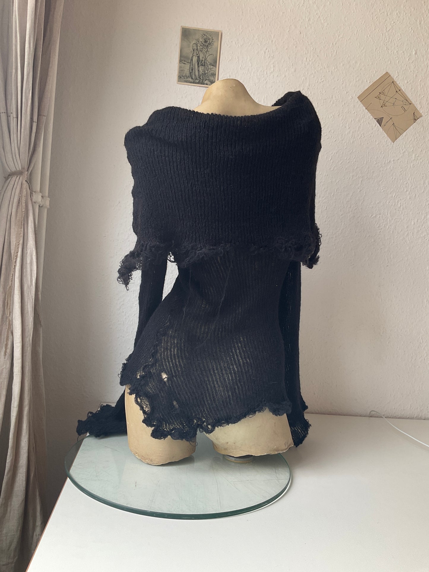 gargarox ~ Monkcore mohair longsleeve