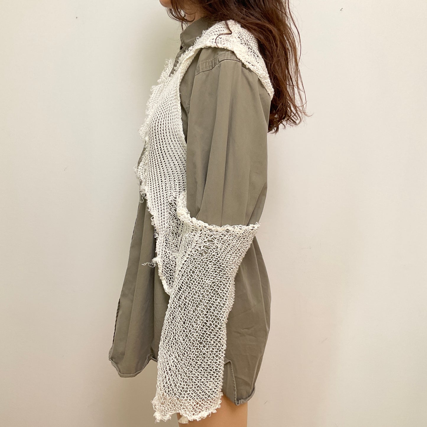 Linen remix shirt