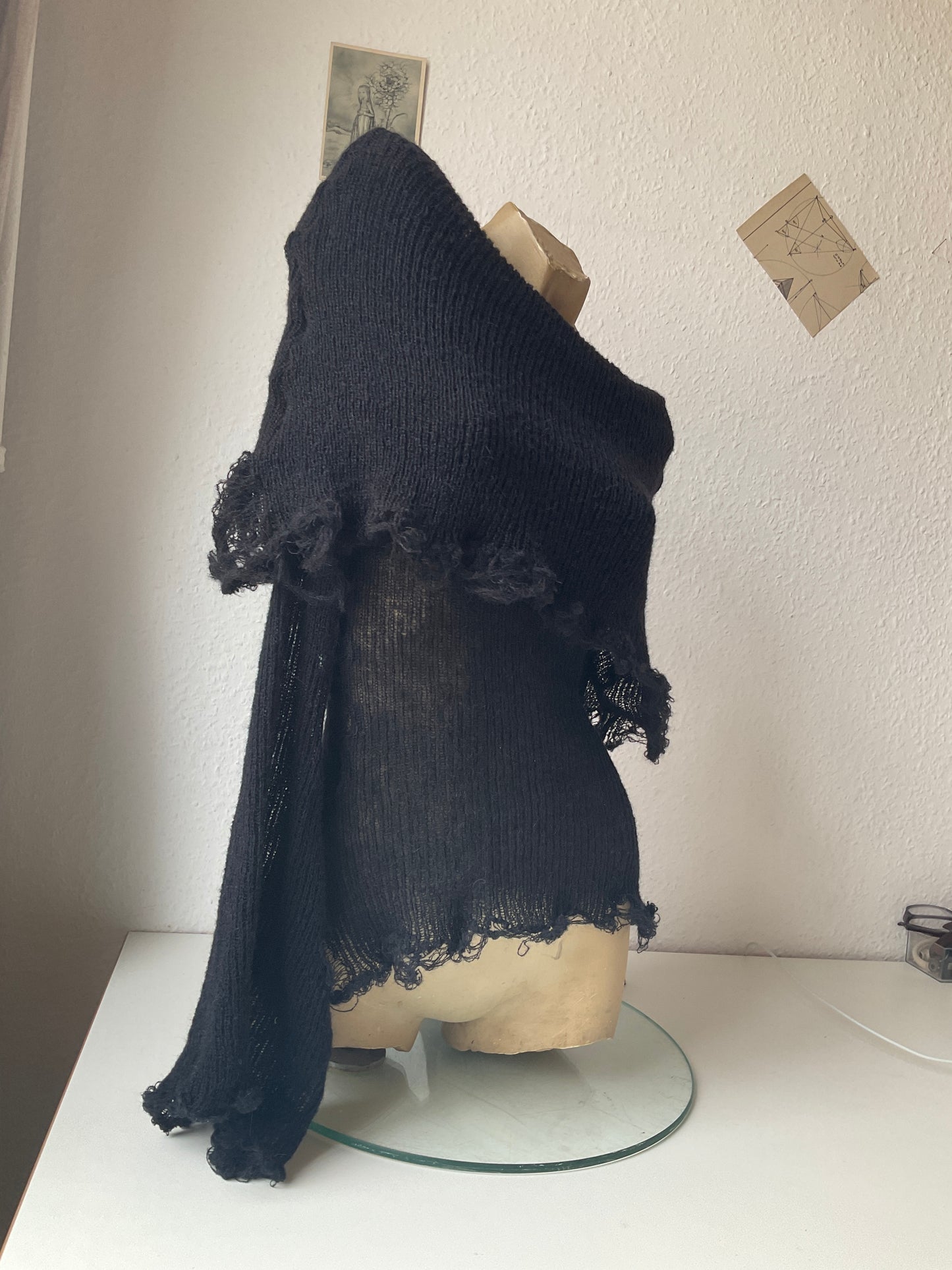 gargarox ~ Monkcore mohair longsleeve