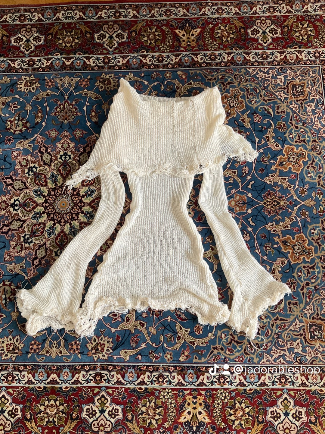 gargarox ~ Monkcore linen minidress