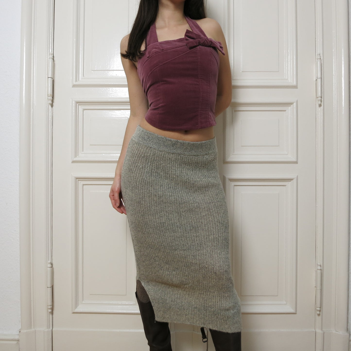 Goa knit skirt