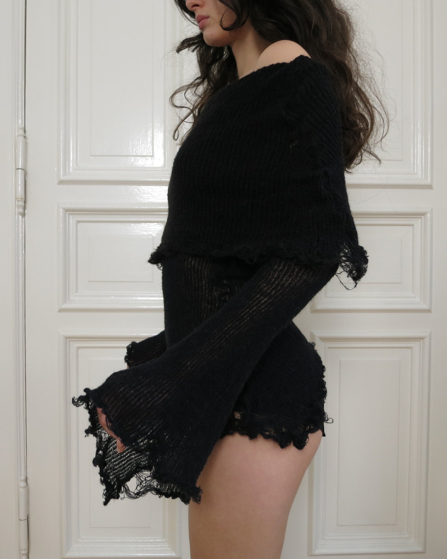 gargarox ~ Monkcore mohair longsleeve